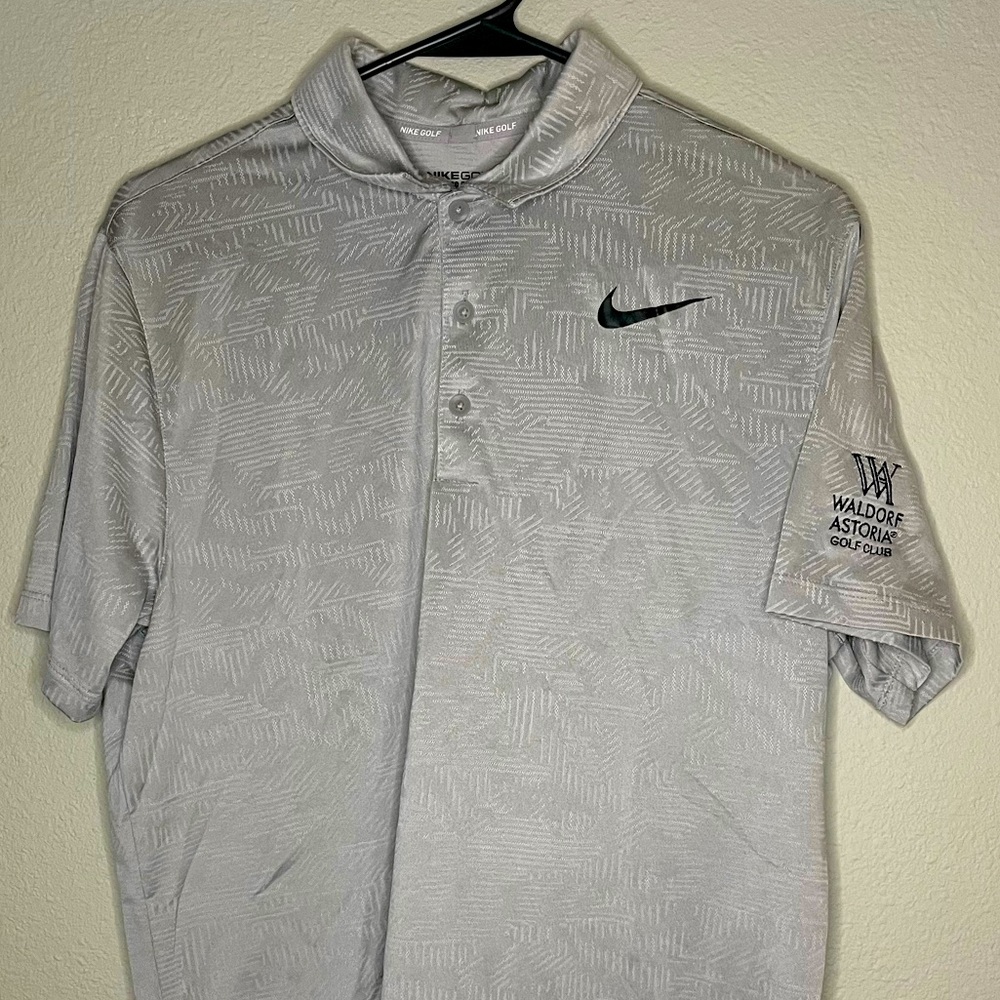 Nike DriFit Polo with Waldorf Astoria Logo